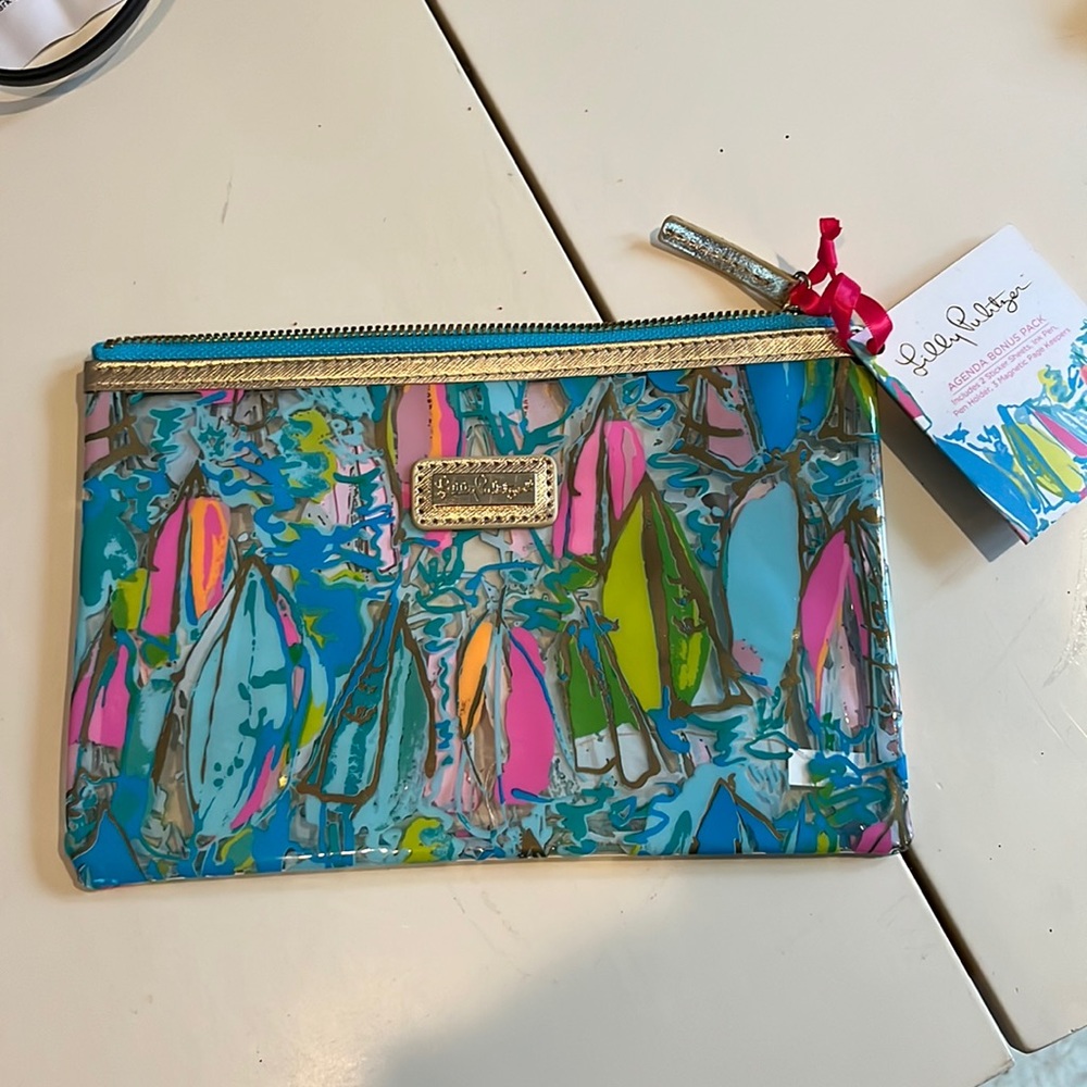 Lily Pulitzer Agenda Bonus Pack bag - NWT